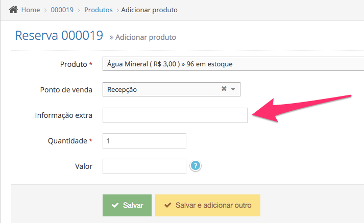 informacao extra