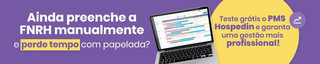Ficha Nacional de Registro de Hóspedes